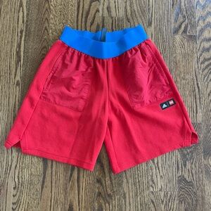 Adidas Lego training shorts size 11-12 years.